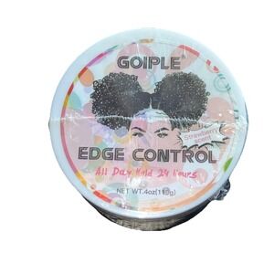 Goiple 4 OZ Edge Control Wax Non-greasy Edge Smoother, Hair Gel Strawberry Scent